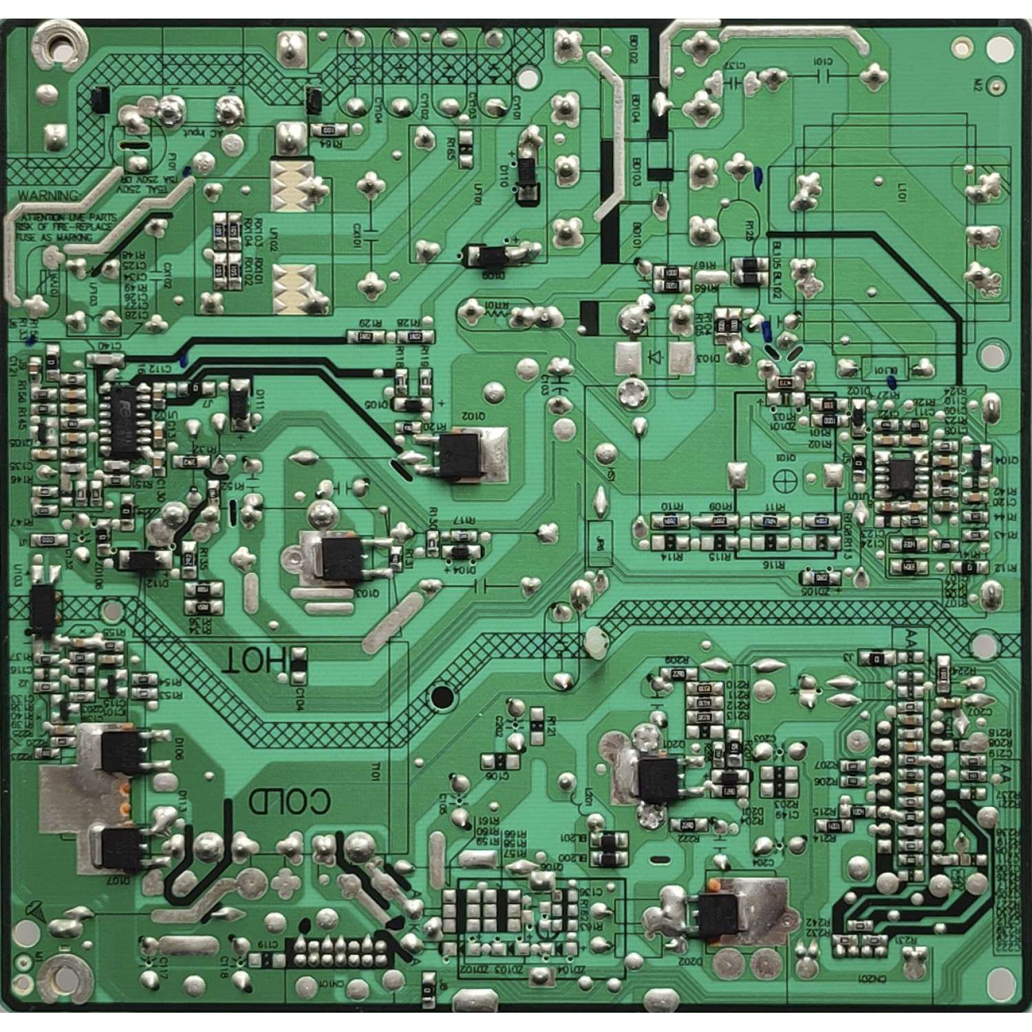 FUENTE PARA TV TCL / NUMERO DE PARTE 81-PBE055-H4C62AP / SHG6004C-101H / CQC14134104969 / DISPLAY ST5461D13-2 / MODELO RTRU5027-D-US	 - Imagen 3